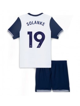 Tottenham Hotspur Dominic Solanke #19 Replika Hemmakläder Barn 2024-25 Kortärmad (+ byxor)